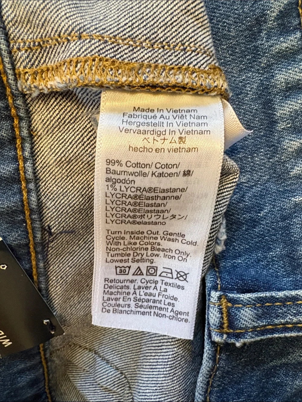NWT! J. Crew Wide Leg Crop Blue Jeans